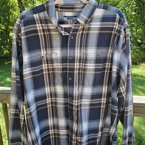 Men's Plaid Cotton Shirt